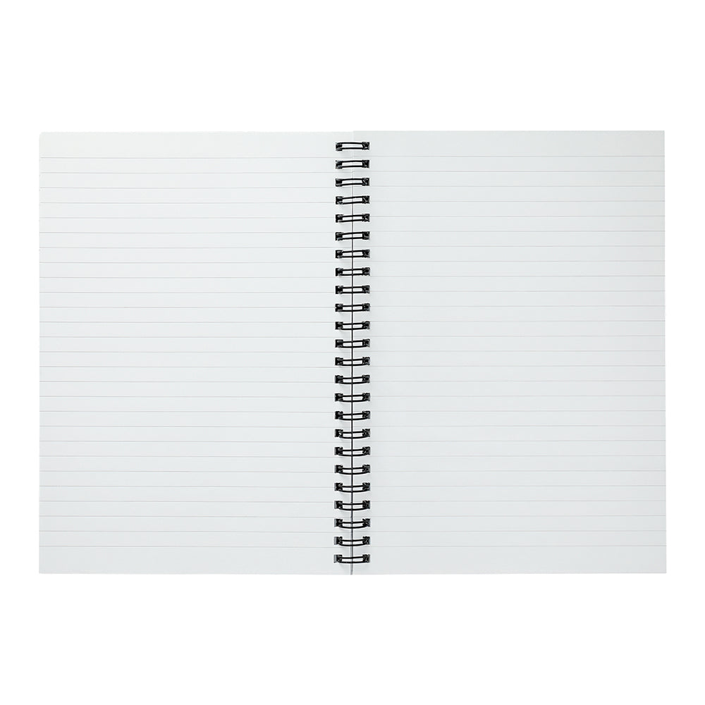 Black Digital Marketer's Toast Spiral Notebook