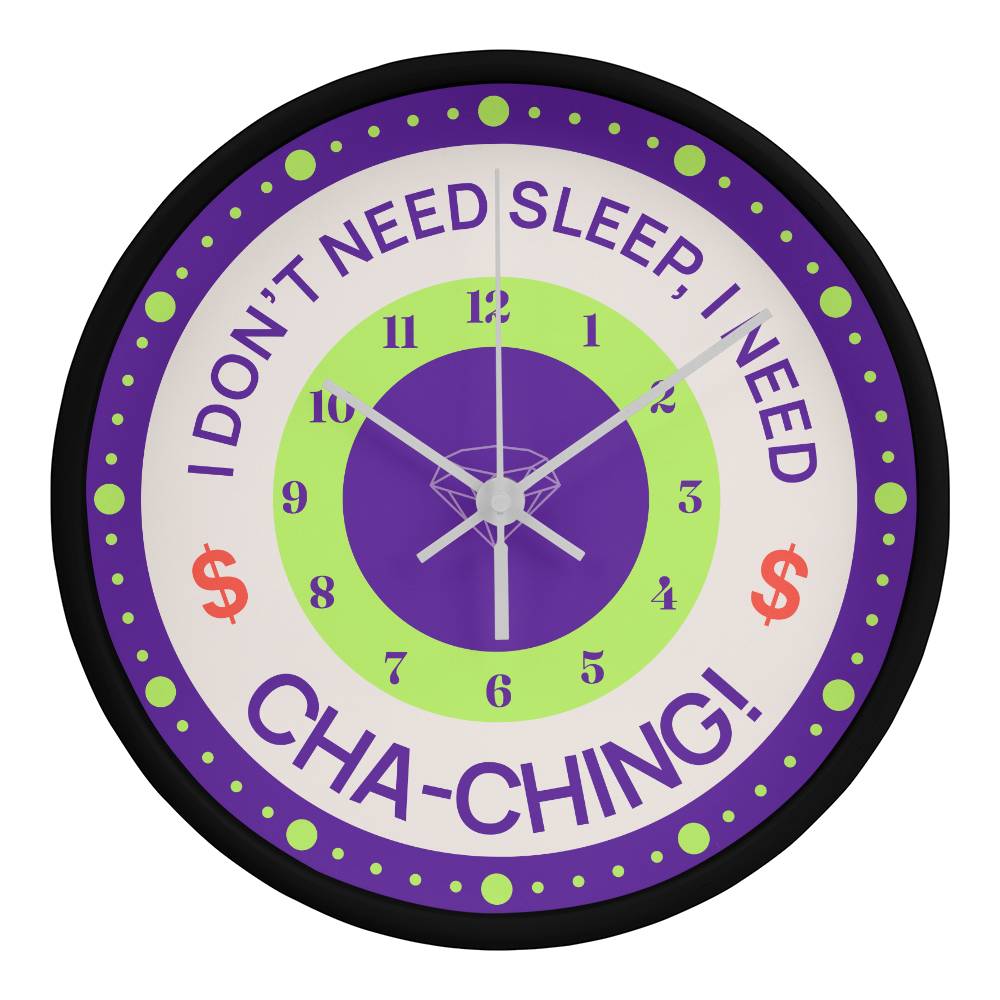 Cha-ching Clock